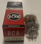 Nos Rca 12JT6A Vacuum Tube In Box. Fixed Price $12.00.