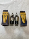2 Philco 79 Radio Vacuum Tubes, TV-7 Tested. Fixed Price $20.00.