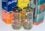 Nos Ge 5965 E180CC 6829 7062 12AT7 Mirror-matched Pair Old Stock Tubes New!. Fixed Price $79.96.