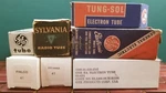 7 Vacuum Tubes Electron Philco Sylvania Ge Gte Tung-sol Horne. Fixed Price $37.00.
