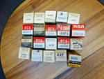 20 Rca, Sylvania, Realistic, Admiral Tubes Unused &untested Most Boxes Sealed. Fixed Price $29.95.