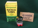 Vintage Nos Amperex Electron Tube W/socket 8505. Fixed Price $57.50.