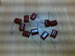 LOT/10 Mylar .33 Uf 400 Volt Nichicon Capacitor,nos. Fixed Price $9.25.