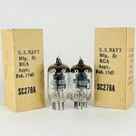 Tested Matched Pair 1945 Rca Jrc 9003 Tubes VT-203 With Boxes Codes Vie (d). Fixed Price $34.95.