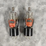Vintage Raytheon 4-PILLAR Radio Tubes Model 34 Tested Pair. Fixed Price $38.37.