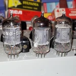 THREE(3X)TV7D/U Retest 1962 Close Bal. Tung-sol 12AX7 Huge 'd' Getter Tubes. Fixed Price $99.95.