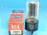 Rca 25W4 Gt Tube Nos Nib Valvola Hre Valve Single. Fixed Price $10.98.
