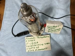 Federal Telephone & Radio F-123A Transmitting Tube Triode Air Cooled Tested Vtg. Fixed Price $112.50.