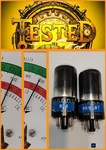Pair Wards 6K6GT Vacuum Tubes Tested 95/95 Matching Smoked Glass. Fixed Price $25.64.
