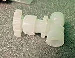 George Fischer, 155.522.555, Needle Valve, Globe Body Npt Thread 3/8" Type. Fixed Price $145.00.