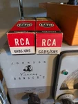 Nos Rca 6AB5 6N5 Eye Tubes. Fixed Price $20.00.