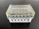 Rpi Research Products International Beta Isotope Tube Rack With Lid, Acrylic. Fixed Price $49.98.