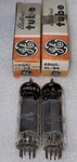 Matched Pair Mullard Ge Label 6BQ5/EL84 Vacuum Tubes Amplitrex Tested New In Box. Fixed Price $125.00.