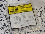 Sylvania Ecg 129 Pnp-si Transistor Component New Sealed Package!. Fixed Price $8.95.