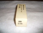 (1) Nos Jan 6299 Vintage Radio Planar Vacuum Tubes Mfd July 1966. Fixed Price $14.95.