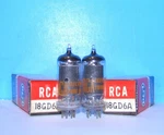 18GD6A Nos 1967 Rca Radio Audio Amplifier Vacuum Tubes 2 Valves Tested. Fixed Price $33.99.