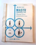 Ge Mastr Progress Line Two-way Personal Fm Radios Maintenance Manual LBI4640F. Fixed Price $14.39.