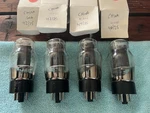 Lot Of 4 Unstenciled China 6L6 Tubes - Quad. Fixed Price $79.00.