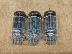 Tung Sol JTL-5687WA Tubes, Bronze Plate Trio, Close Match, Nos. Fixed Price $139.00.