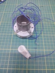 E. F. Johnson 4-PIN Bayonet Jumbo Ceramic Tube SOCKET,210 With Top Electrode Cap. Fixed Price $19.99.
