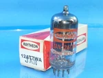 Raytheon Jan 12AT7WA Tube 10K Hr Black Wing. Fixed Price $68.88.
