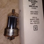 ONE(1) TV7D/U Tested Gm&ma 1959 Rca Jan Crc 6146 Guaranteed Tube. Fixed Price $36.95.