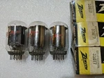 33GT7 Three (3) Tubes Nos Nib Zenith Branded Dual Side Getters 2 Match Codes. Fixed Price $10.00.