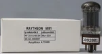 5881 Raytheon Top Getter Made In U.s.a Amplitrex AT1000 Tested. Fixed Price $83.00.