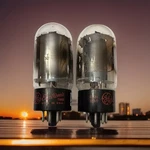 Nos Platinum Match Pair 6L6GC Dd Side Getters Legends 61-35 188-5. Fixed Price $391.50.