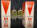 Nos Nib Matched Raytheon 417A 5842 Windmill Getter Audio Tubes. Fixed Price $88.00.