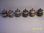 6 Mixed Lot Eimac Ham Broadcast Radio Output Power Tetrodes. Fixed Price $15.00.
