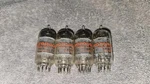 Vintage Lot Of 4 Motorola By Gray Plate 12AX7 / ECC83 Tubes. Fixed Price $60.00.
