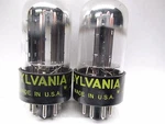 6SN7 Gtb Nos Sylvania Yellow Label Platinum Matched Pair TV7 Tested. Fixed Price $124.74.