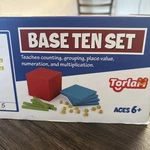 Torlam 131 Pcs Base Ten Blocks For Math - Place Value Plastic 10. Fixed Price $19.99.