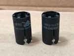 (pair) Vintage Tube Shield Ierc TRN5-5015B MS-24233-1. Fixed Price $20.00.