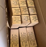 (12) Raytheon Nos JAN-CRP-5654 6AK5W / 6096 Vacuum Tubes Tested (1950 S). Fixed Price $129.88.