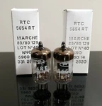 Matched Pair (2) Nos/nib Mullard 5654/6AK5/EF95/M8100 Black Hole Plate Tubes. Fixed Price $25.99.