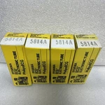 (4) Sylvania 5814A Tubes Matched Mil Spec 12AAU7. Fixed Price $75.00.