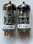 One Tube Telefunken / Gold Grids, Pin E88CC 6922 6DJ8 1960'Y - Ulm Nos. Fixed Price $350.00.