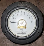 Western Electric D-167092 Level Panel Meter -4 To 6DB 3.5". Fixed Price $11.00.