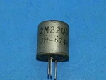 Tektronix Transistor 2N2207 151-0063-00 Checked For Tin Whisker Disease. Fixed Price $7.29.