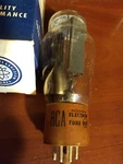 Rca Style 5R4GY Brown Base Dual Black Plate Vac. Tube Code 1-1952 Tested Good. Fixed Price $14.98.