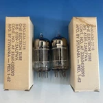 True Nos Pair Gold 3-MICA Sylvania 6189/12AU7 Tubes Maxi Preamp Tested M0364. Fixed Price $124.95.