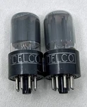 (2) Rca Delco 12SN7GT Vacuum Tubes Smoked Glass Matched Codes 1951 Test Strong. Fixed Price $29.99.