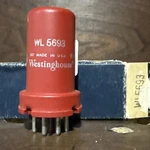 Nos Westinghouse Wl 5693 Red Metal Case Vacuum Tube Tested New+. Fixed Price $45.50.