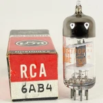 (1) Tested Rca 6AB4 Tube With Box Date Code Br High Mu Triode Vacuum. Fixed Price $10.95.