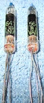 2 Nos Sylvania Jhs 5647 Subminiature Vacuum Tubes - 460 Piv / 10MA Diodes. Fixed Price $14.50.
