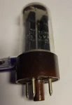 Sylvania Jan 5Y3WGTA Black Plate Mil Spec Rectifier Tube Brown Base Tested. Fixed Price $12.49.