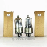True Nib Nos Date Matched Pair Hytron Usa JAN-6K5GT Black Plate Vacuum Tubes. Fixed Price $82.95.