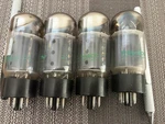 Sylvania By Phillips 6CA7 EL34 Tube Fat Bottle Solid Oo Getter Welded Plates. Fixed Price $299.99.
